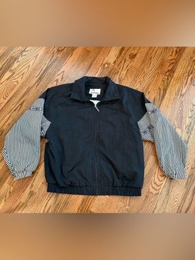 HEAD Head Vintage Black White Jacket Coat Men’s Medium Large